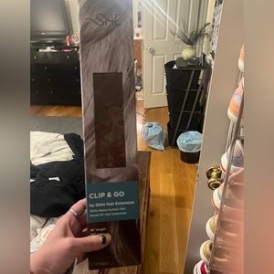 Brand new still in box hair extensions real hair